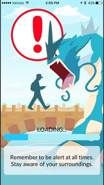 Dangers of Pokemon GO