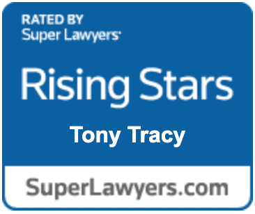 Rated by Super Lawyers - Rising Stars Tony Tracy